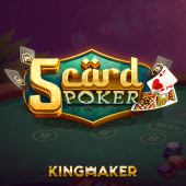 5 Card Poker boom99 app cards